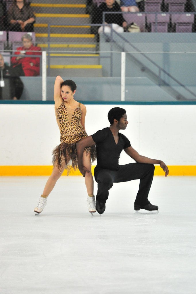 Kharis Ralph and Asher Hill perform their free dance at the 2013 Skate Canada COS (Thornhill) Summer Skate (Photo by Danielle Earl)